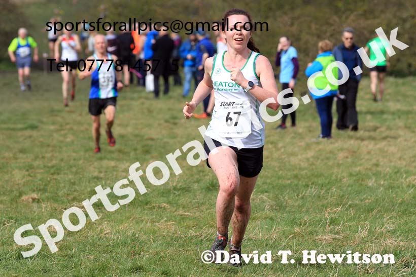 Womens and Mens 65+ in the 2023 BMAF Cross Country Champs., Wallsend. Photo: David T. Hewitson/Sports for All Pics